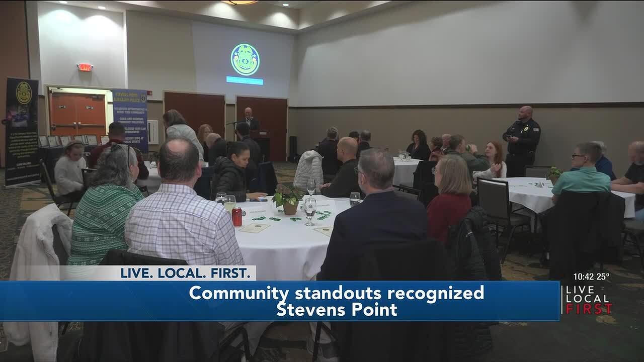 #Stevens #Point Police recognize community standouts