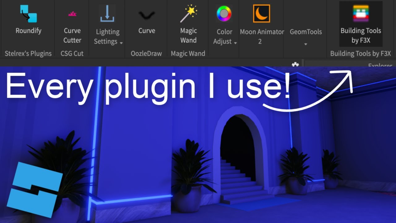 Every plugin I use in Roblox Studio!