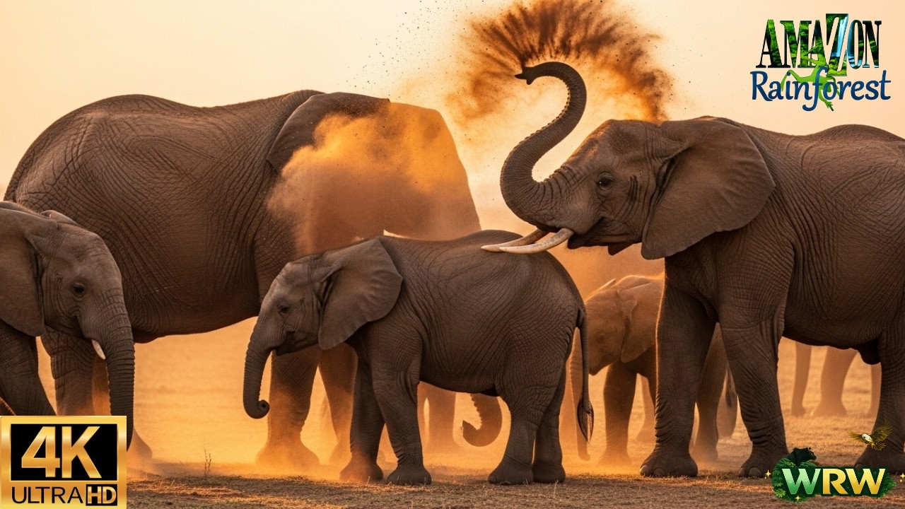 Relaxing Walk in the Amazon Rainforest  Toucan Calls, River Dolphins & Cinematic Wildlife