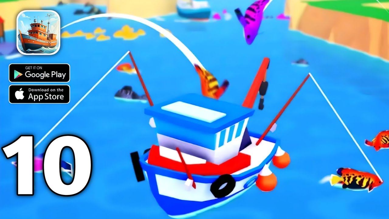 Idle Fish 2 Fishing Tycoon Gameplay |  Mobile And Android Game 2024 ▶️ Fish Mobile Game