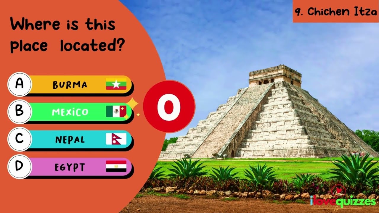 Guess The Country by its Famous Landmark /Famous Place / Famous Monument 50 Questions #guesstheflag