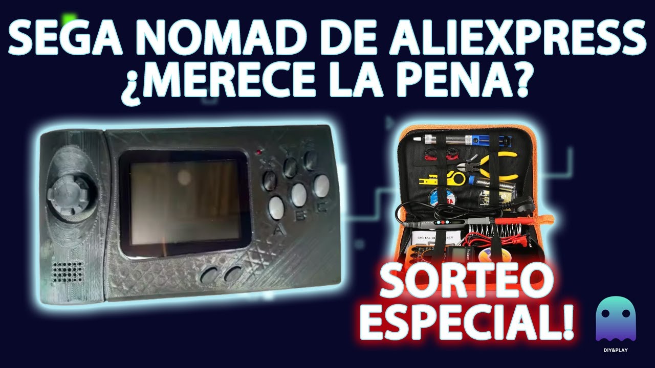 Análisis Sega Nomad de Aliexpress + Sorteo especial verano