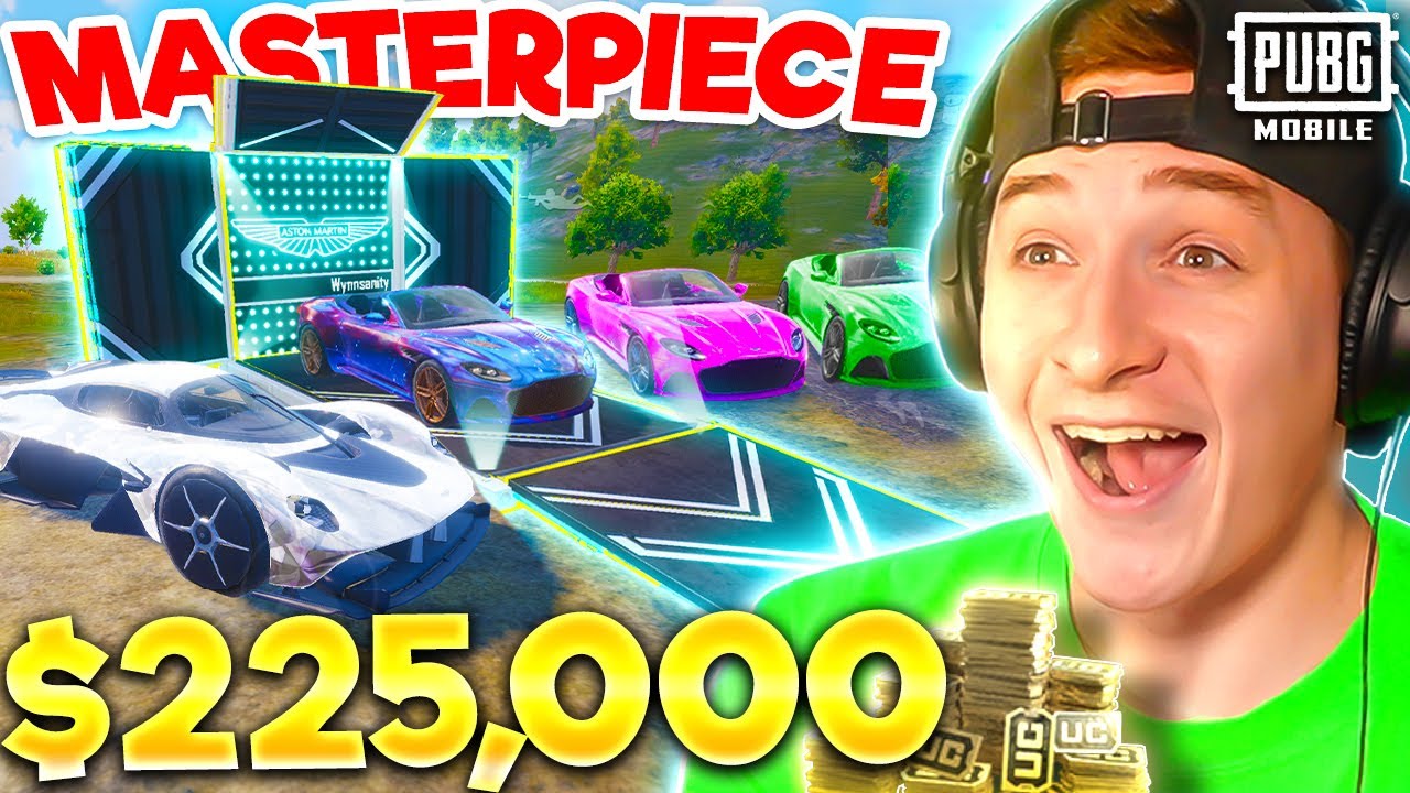 MAXED $225,000 ASTON MARTIN MASTERPIECE (7 NEW CARS) - GRAND DEBUT - PUBG MOBILE