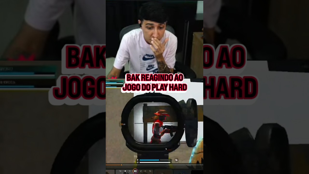 bak reagindo ao jogo do play hard prime rush 