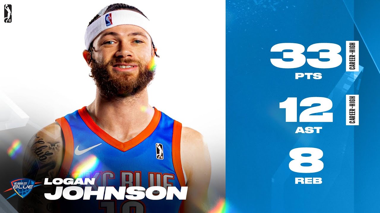 Logan Johnson Goes Off For A Career-High 33 PTS & 12 AST In Blue Win!