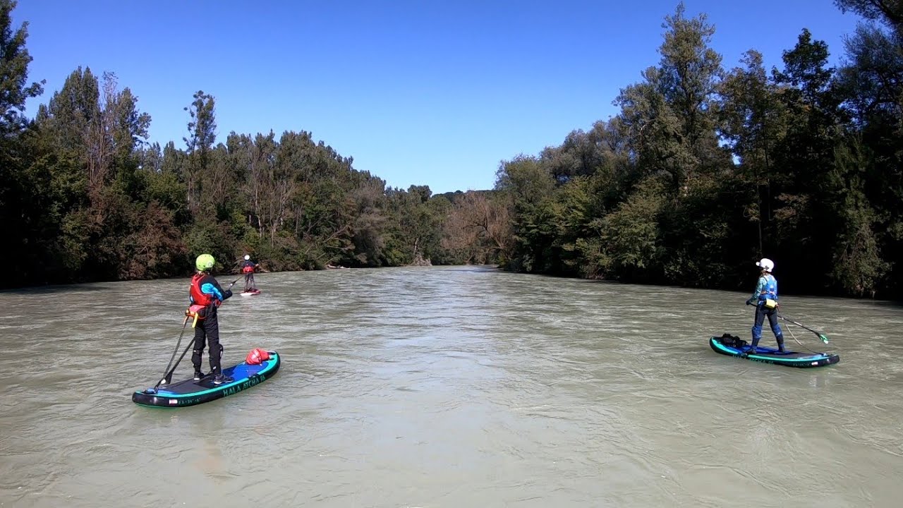 Alz : Hirten bis Marktl am Inn Wildwasser SUP
