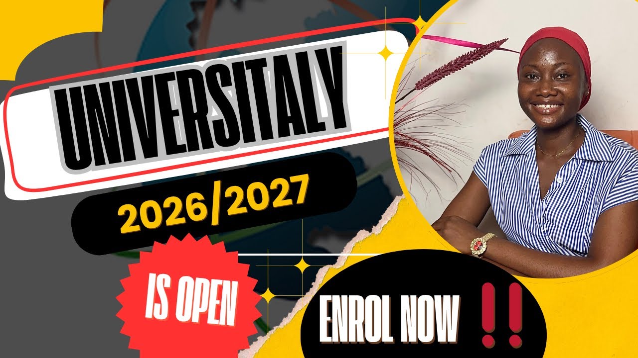 Universitaly Pre-Enrollment 2026/2027 FULL Tutorial | Step-by-Step Live Demo 
