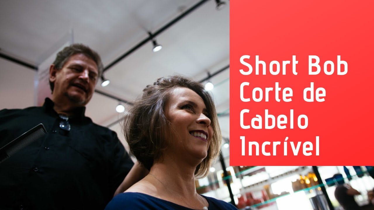 Corte de cabelo incrível - Short Bob - Você vai amar essa transformação!