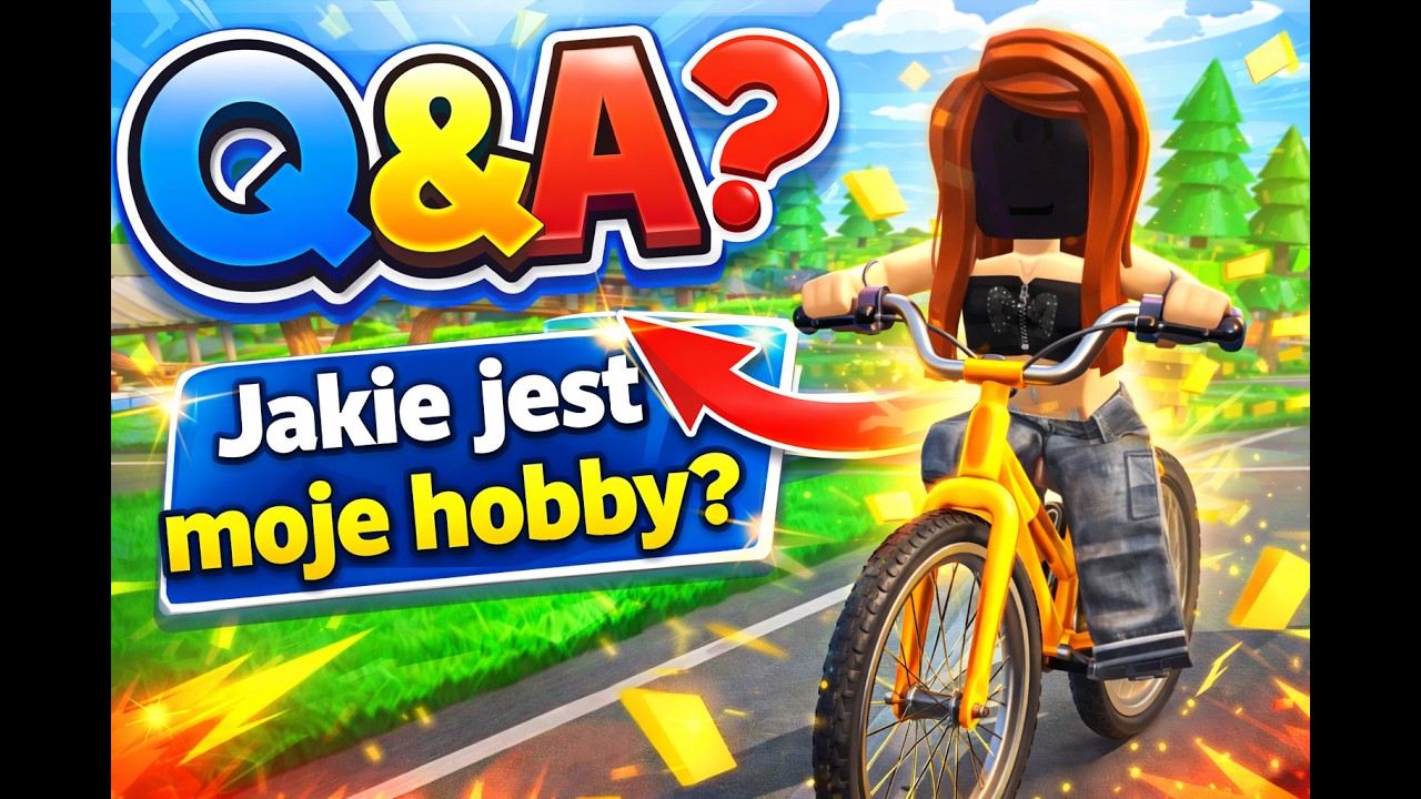 Q&A ODPOWIADAM NA PYTANIA! 🚴 Roblox Q&A