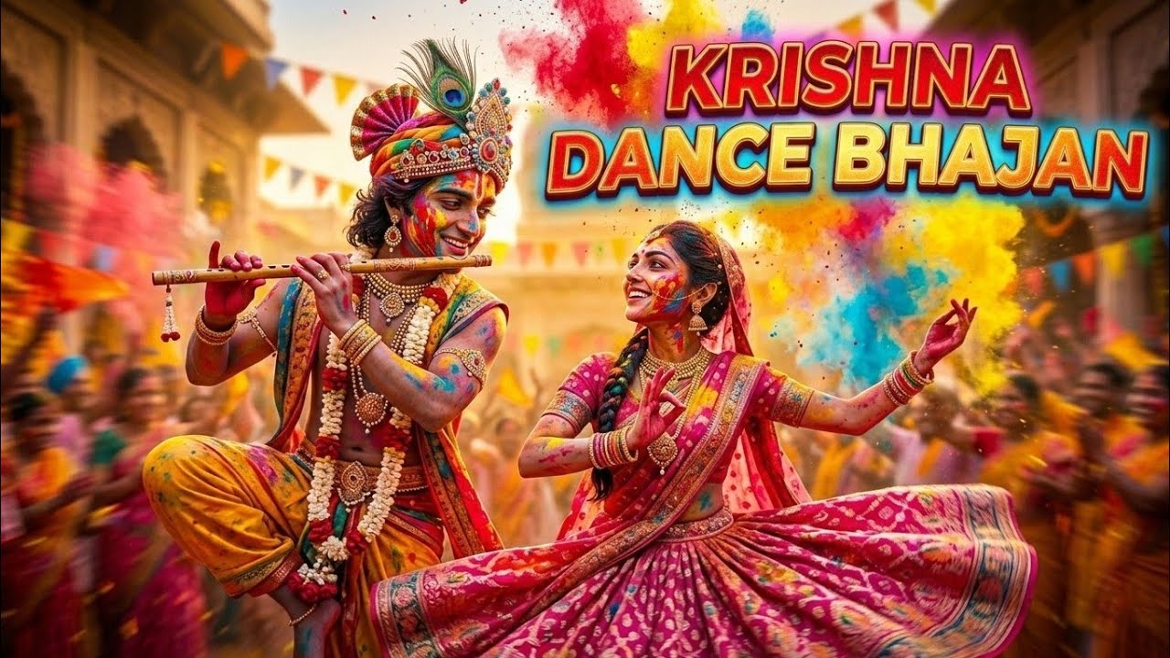 Radha Krishna Dance Bhajan 🔥 | নাচো রে নাচো শ্যামের সাথে | Hare Krishna Kirtan 2026