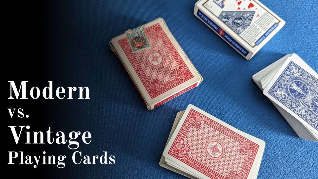 Modern vs Vintage USPCC Deck: How Different Do They Feel?