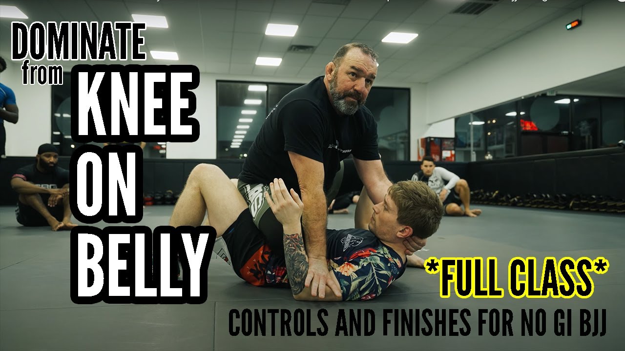 Dominate from Knee on Belly - Controls & Finishes for No Gi BJJ from Spartan Fitness MMA #bjj #nogi