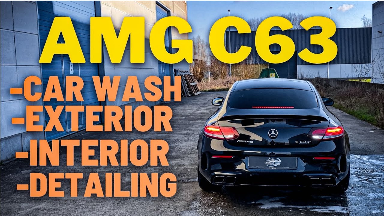 Mercedes-Benz AMG C63s💥 Wash & Interior Detailing