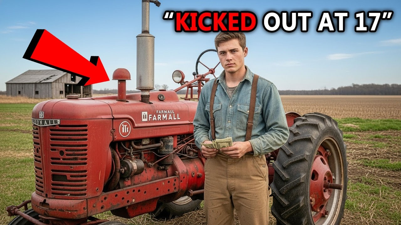 Kicked Out at 17, He Spent $100 on an Old Farmall — What It Became Changed His Life