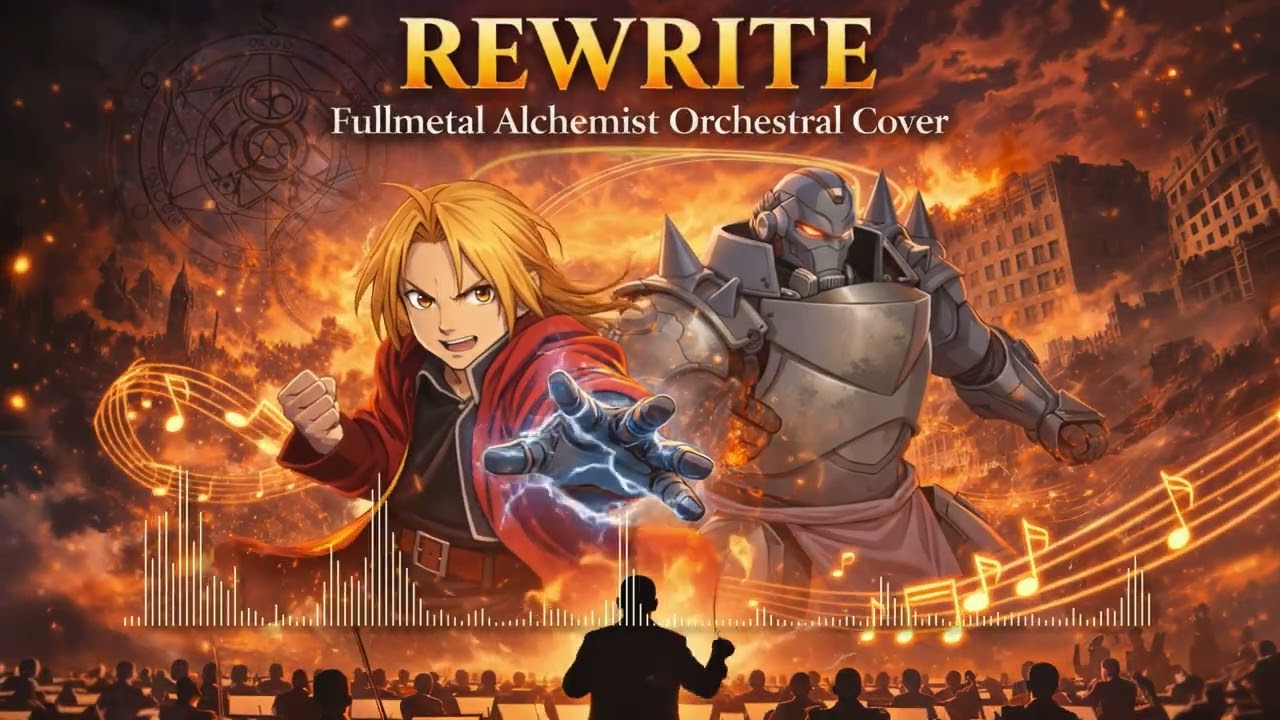 Fullmetal Alchemist OP 4 &ndash; Rewrite (リライト) | Epic Orchestral Cover