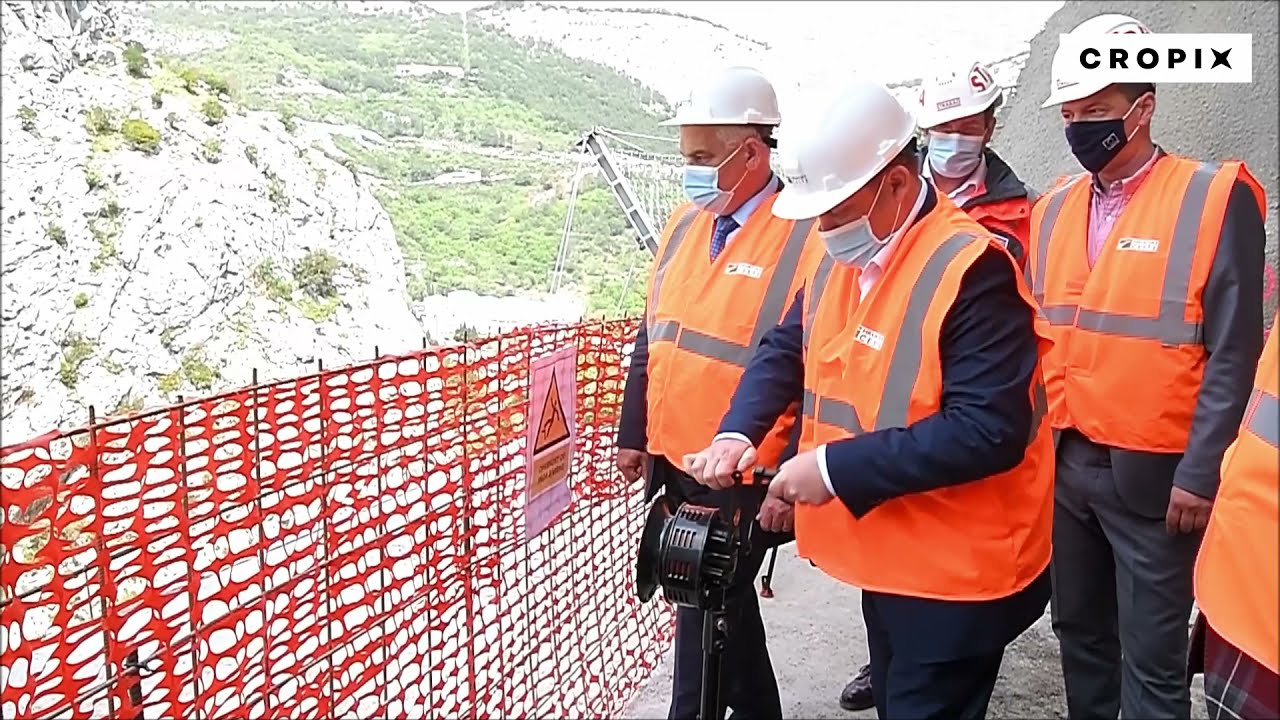 Probijanje tunela Komorjak u sklopu izgradnje dijela obilaznice oko Omi&scaron;a