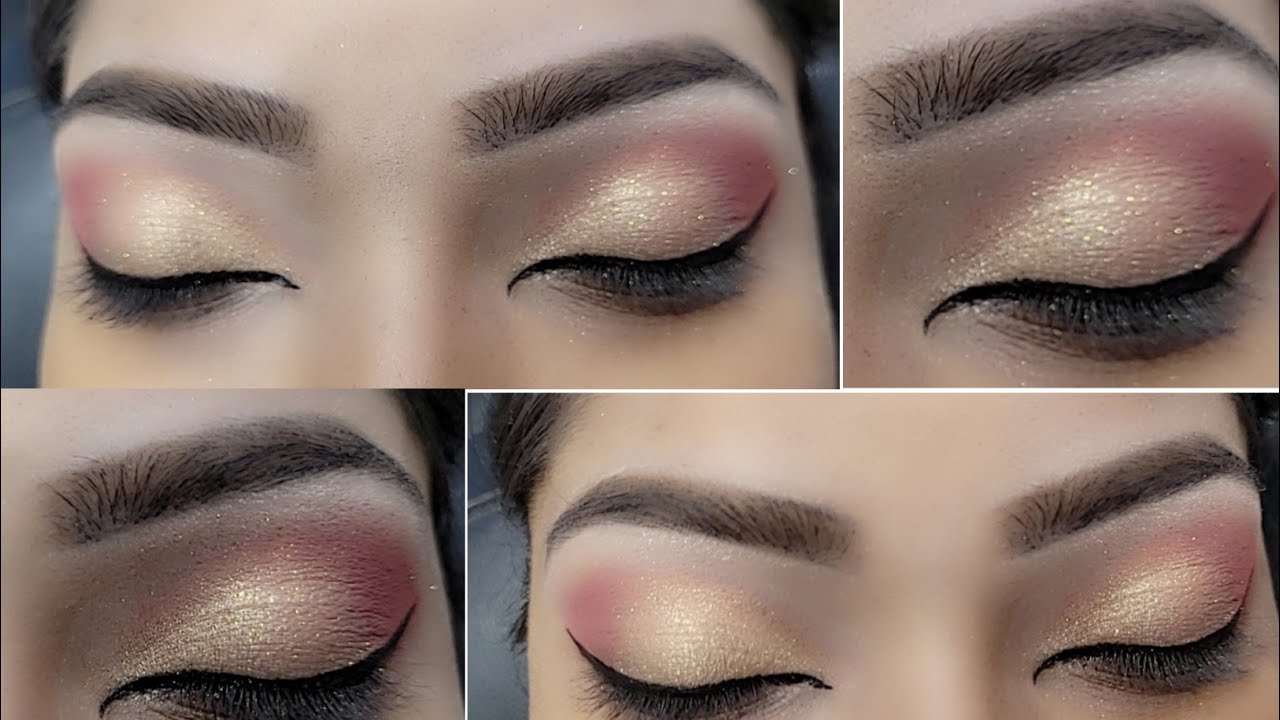 Soft eyes makeup ...👀🥰 /step  by step / simple eyes makeup 💄 😍 