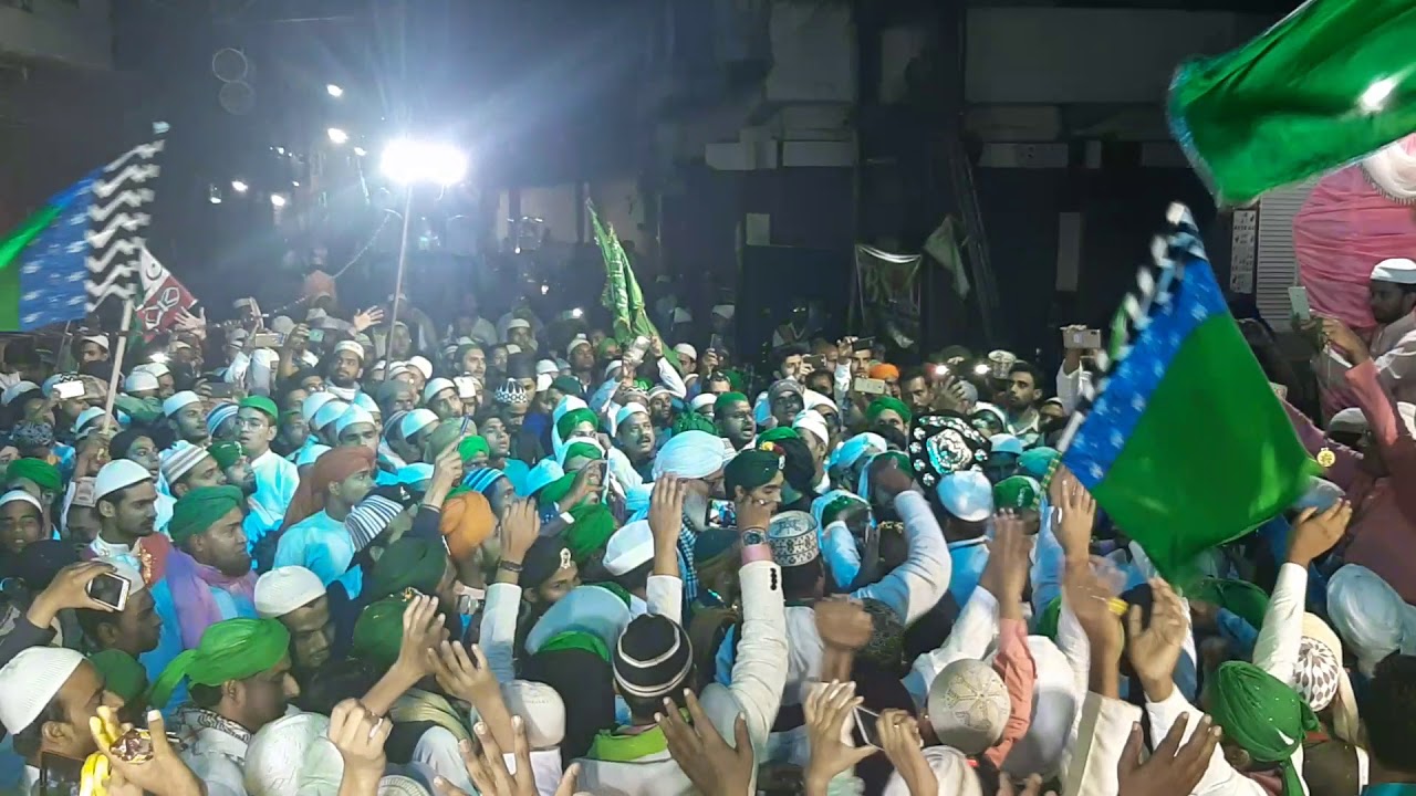 dawateislami celebrating eid milad un nabi in patna city 2018