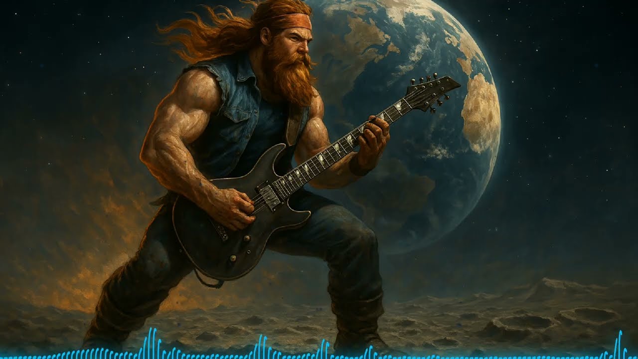 Mountaintop Legend Plays Guitar on The MOON! | King of the Hill (Official Lyric Video)
