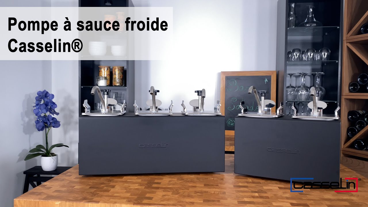 Pr&eacute;sensation de la Gamme pompe &agrave; sauce froide - Casselin&reg;