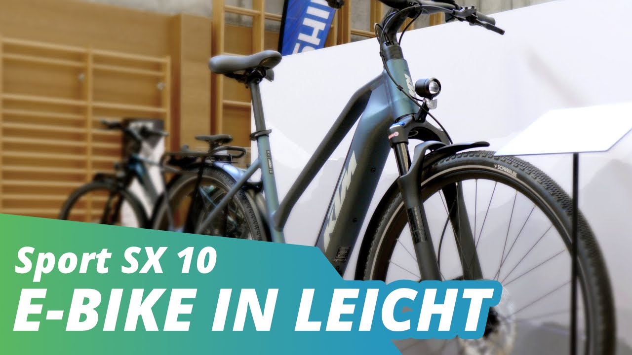 👌Leichtes Trekking E-Bike mit eShift: KTM Macina Sport SX 10 Di2 2026