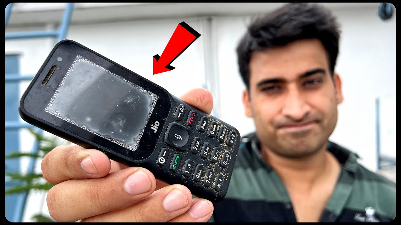 Jio Phone 3 Din Pani Ke Andar Raha 😥 Ghar Par Repair Hoga Kya? 😮