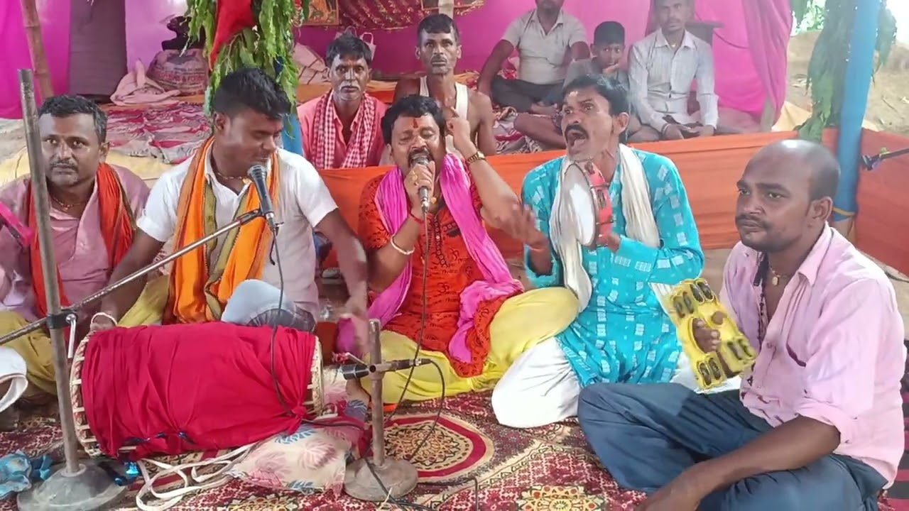 बासु डोमिन का भजन शोखा महाराज का पूजा भाग 1 भागता-रामेश्वर सिंह , ब्यास-भोला जी भेलवा बाजार