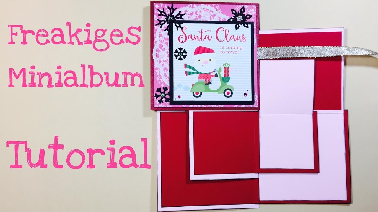 DIY Freakiges Mini Album [ tutorial | deutsch]
