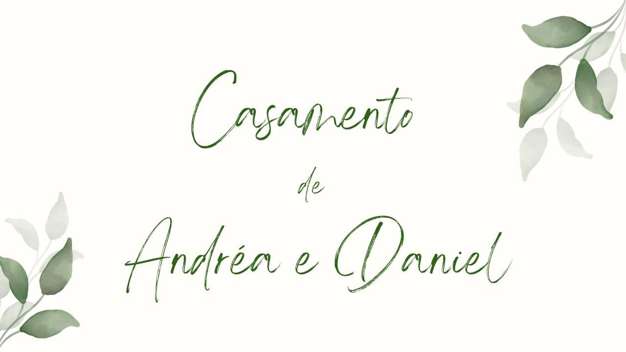 CASAMENTO PRA. ANDRÉA E DANIEL | 28/11/2025