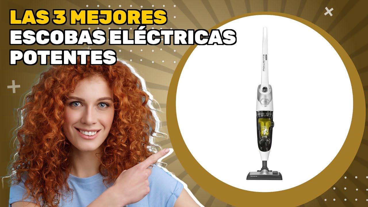 Las 3 mejores escobas eléctricas potentes 2026: lo mejor según expertos y reseñas