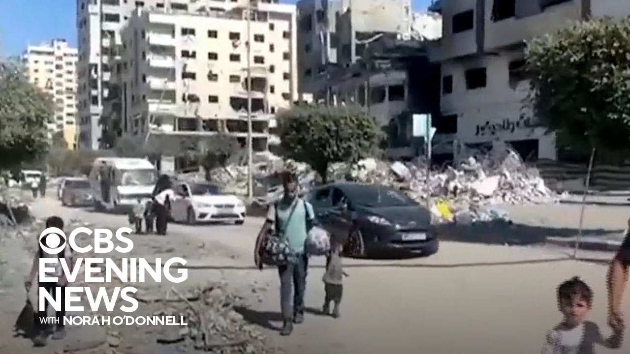 Evacuation order issued for more than 1 million Palestinians in northern Gaza