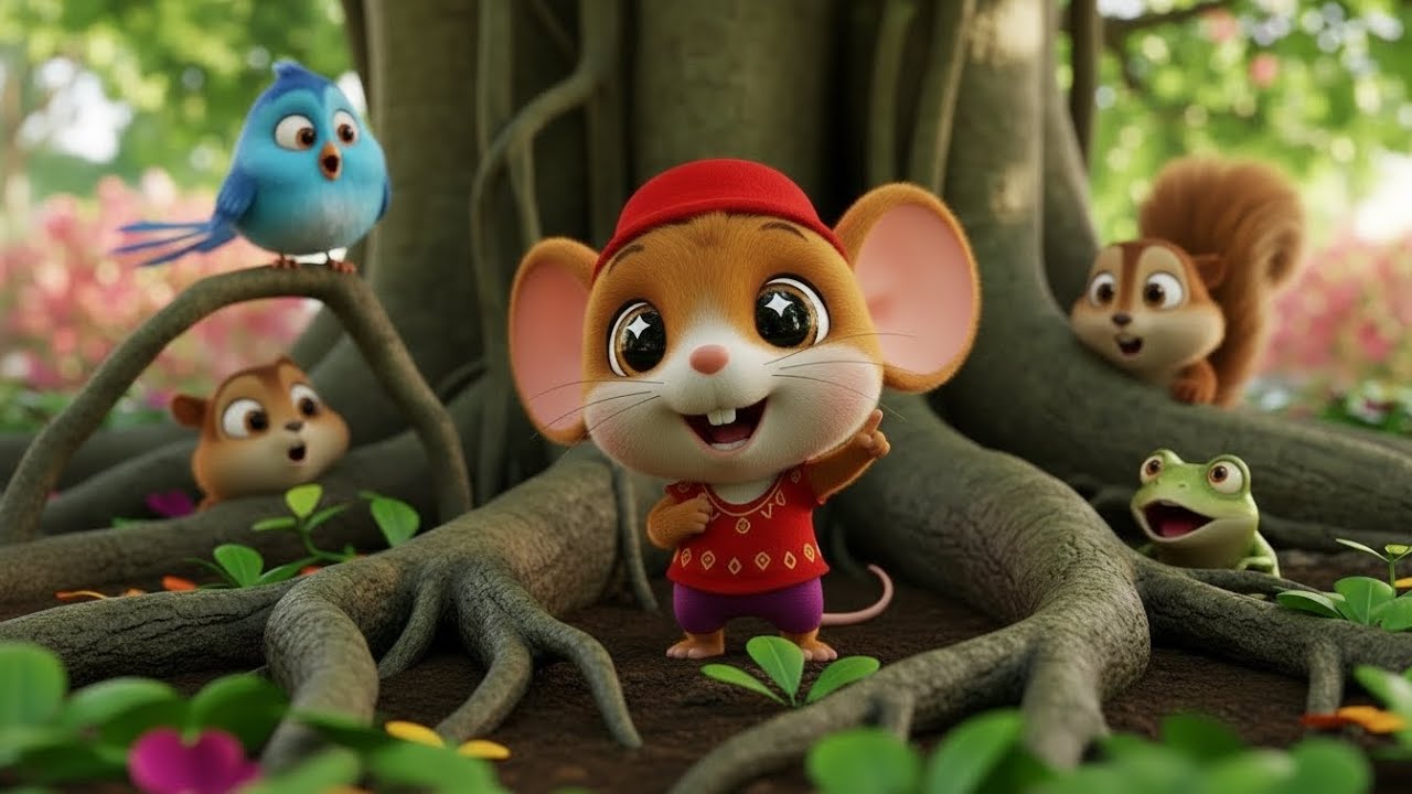 The Great Mouse // 3D animation cartoon video // funny and happy  jangal // The Jangal Book //