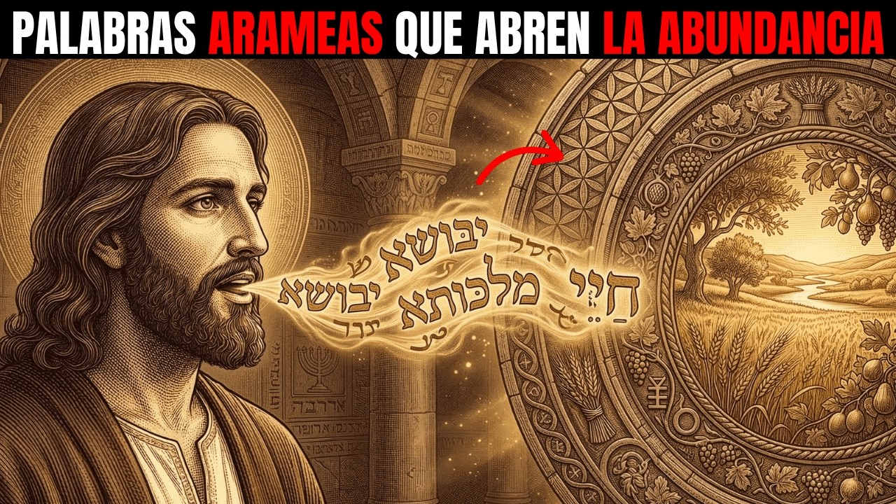 Jesús REVELÓ 3 PALABRAS ARAMEAS Para PROSPERIDAD INFINITA — Estaban OCULTAS Por Siglos