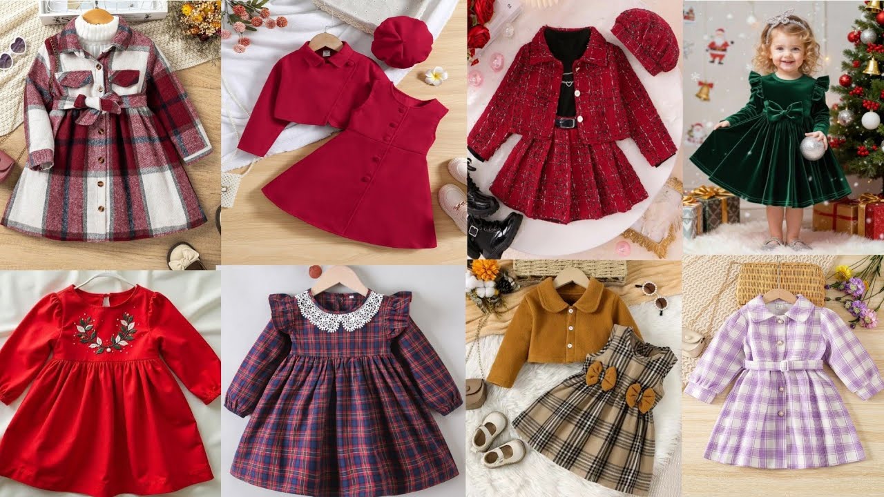 Latest Winter baby girl dresses 2026 | Winter baby girl outfits | Unique baby girl dresses 