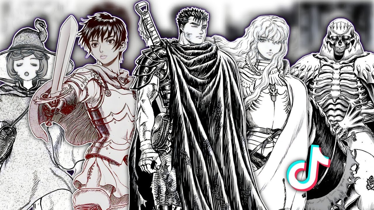 Berserk Manga Tiktok Edits Compilation [ Griffithhhhh 🗣️🗣️🗣️🗣️ ]