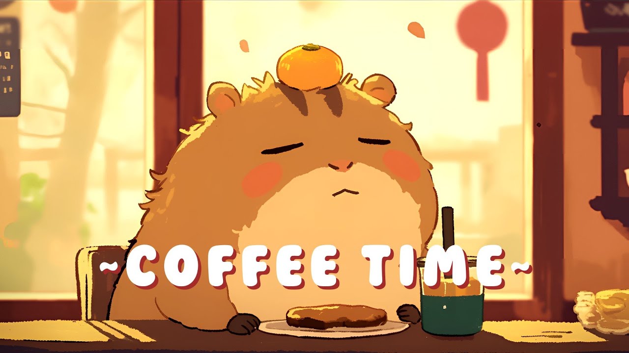Capybara Chill Radio - Ambient Study Beats Mix ~ Peaceful Moments ~ 🌸 ☕