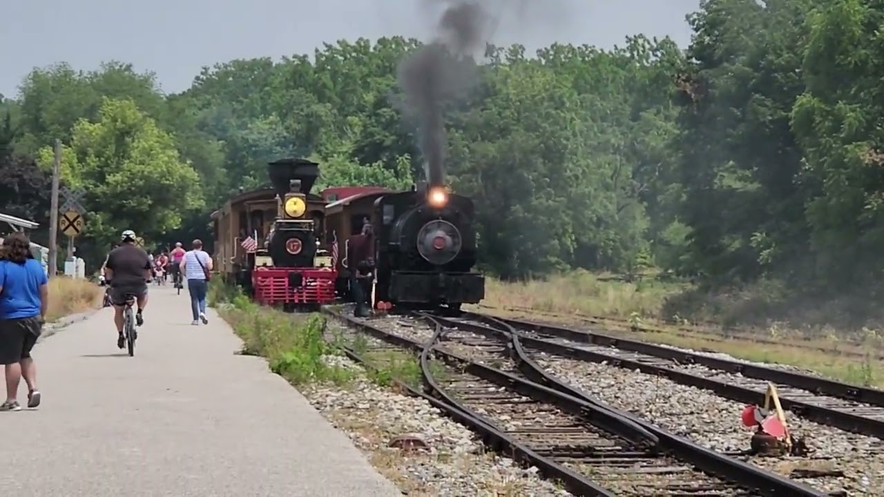 NCRR  Two Steam Locomotives