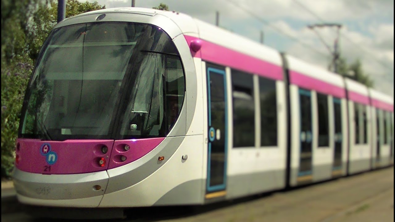 Trams at Wednesbury Parkway