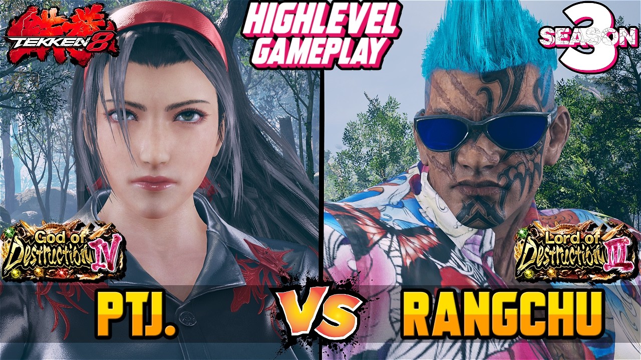 Tekken 8 Season 3 &ndash; PTJ (Jun Kazama) vs RANGCHU (Fahkumram) &ndash; High Level Gameplay