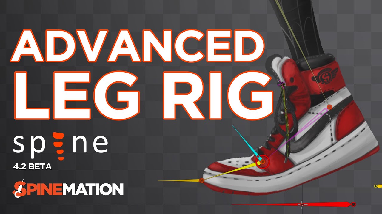 SPINE 2D - Advanced Leg Rig Setup