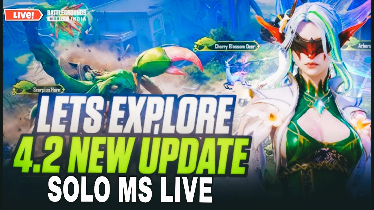 🔴BOOOM BAAAM FUN SQUAD GAMEPLAY | SOLO MS BGMI LIVE  #bgmilive #livestreaming #bgmi