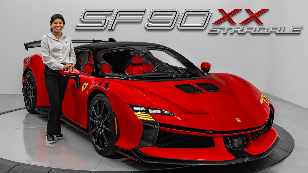 2025 Ferrari SF90 XX Stradale Sound, Interior, and Exterior - Rosso Corsa