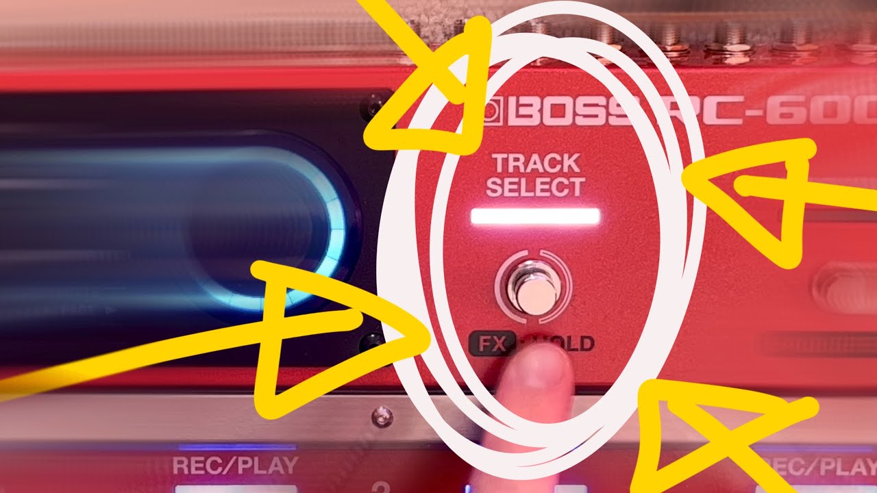 CHANGE THIS NOW! - BOSS RC-600 Loop Station