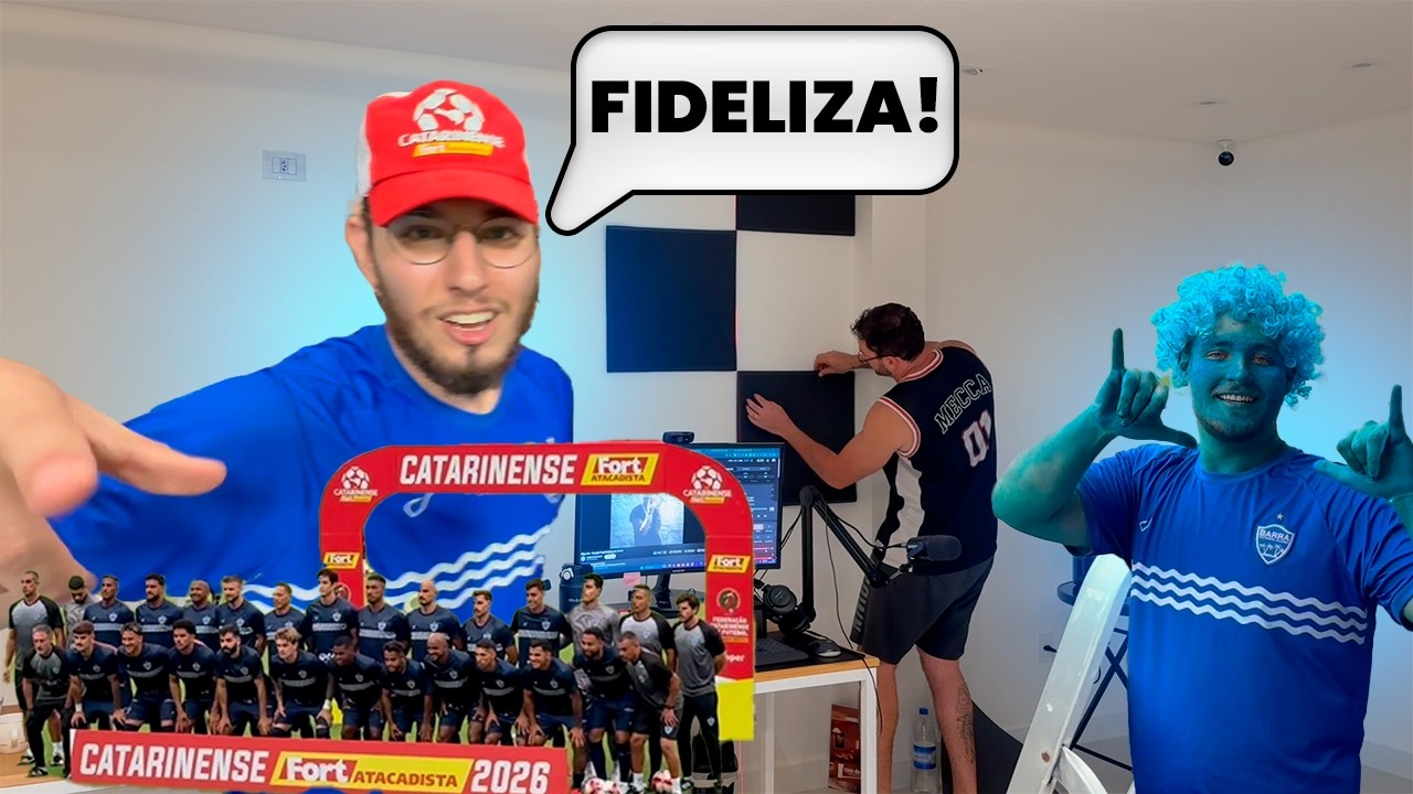 O Barra ganhou… e a acústica da sala ficou absurda