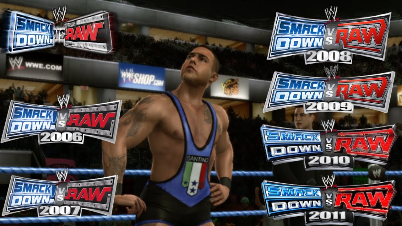 Can i win a match with the LOWEST RATING wrestlers on EVERY WWE Smackdown vs Raw Game?
