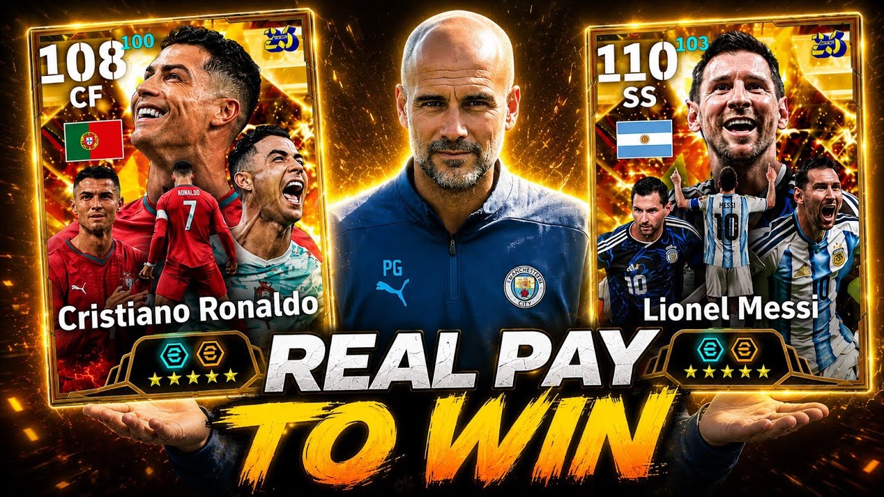 eFootball теперь стал PAY TO WIN&hellip; Роналду и Месси СЛИШКОМ ИМБОВЫЕ! 💀