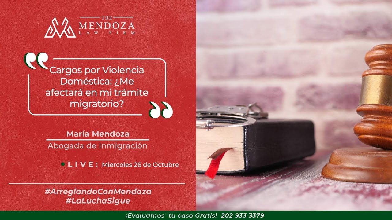 Cargos por Violencia Doméstica: ¿Me afectará en mi trámite migratorio?