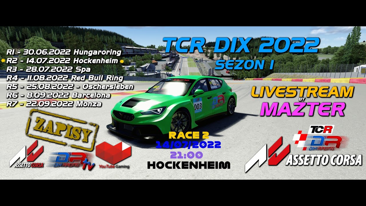 DIXRACING.PL - TCR LEAGUE - AC - SEASON 1 - HOCKENHEIM