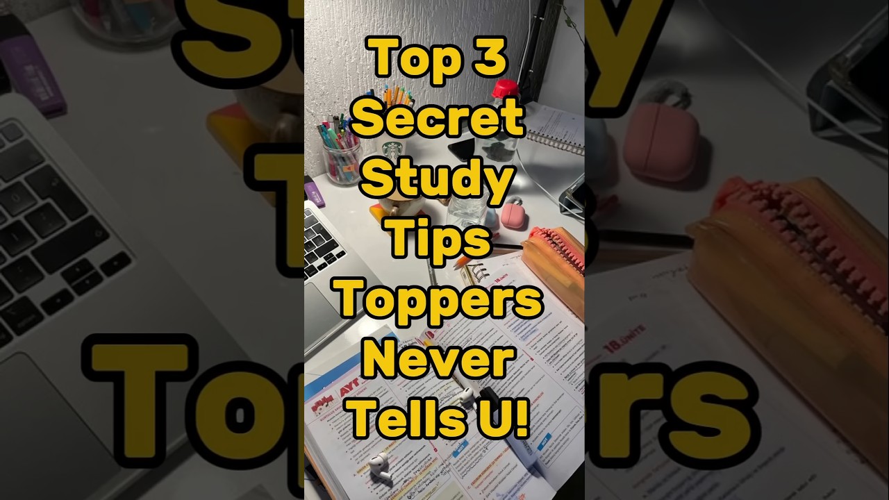 Secrets of Toppers #2secrets #3tips #toppers #success