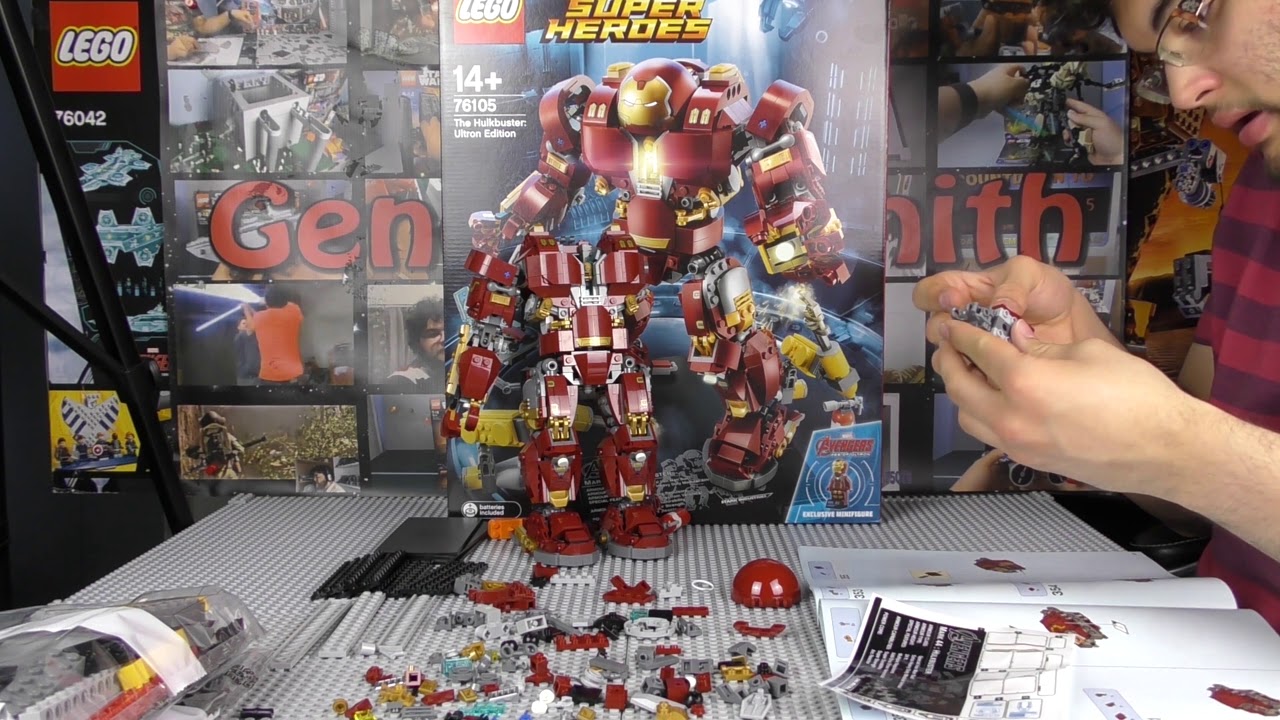 Lego Marvel Super Heroes Let's Build: The Hulkbuster: Ultron Edition 76105